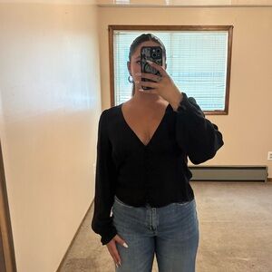 Wilfred Black Blouse